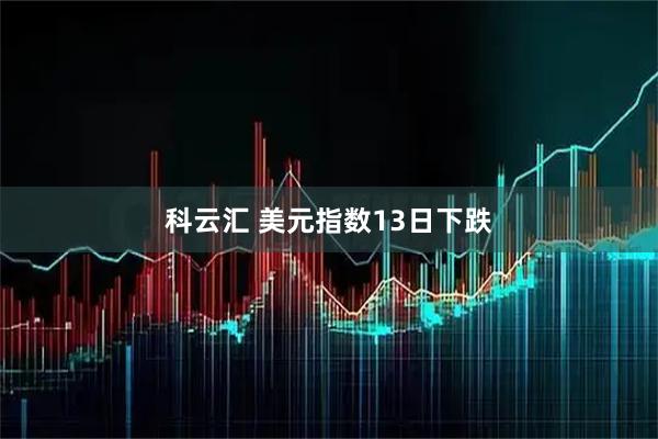 科云汇 美元指数13日下跌
